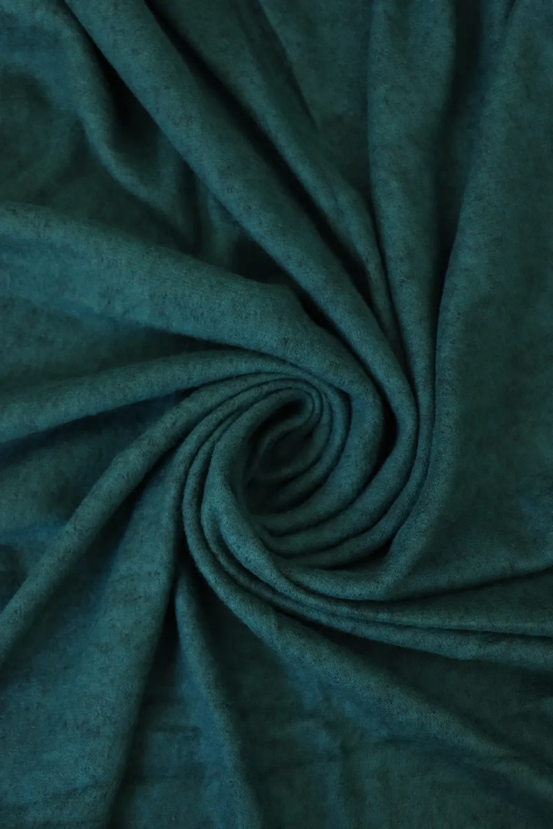 1YD PRECUT; Hunter Green Sibley Brushed Sweater Knit