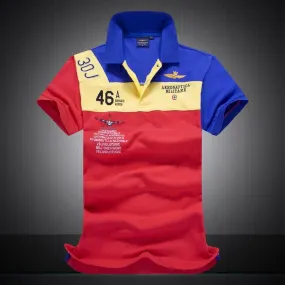 Aeronautica 46A Brigata  Aerea Short Sleeve Shirt -Multicolored