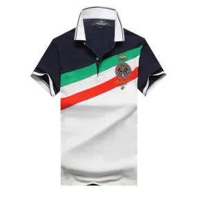 Aeronautica Millitare 1961 A.F Base Rivoltovit Multicoloured Shorts Polo