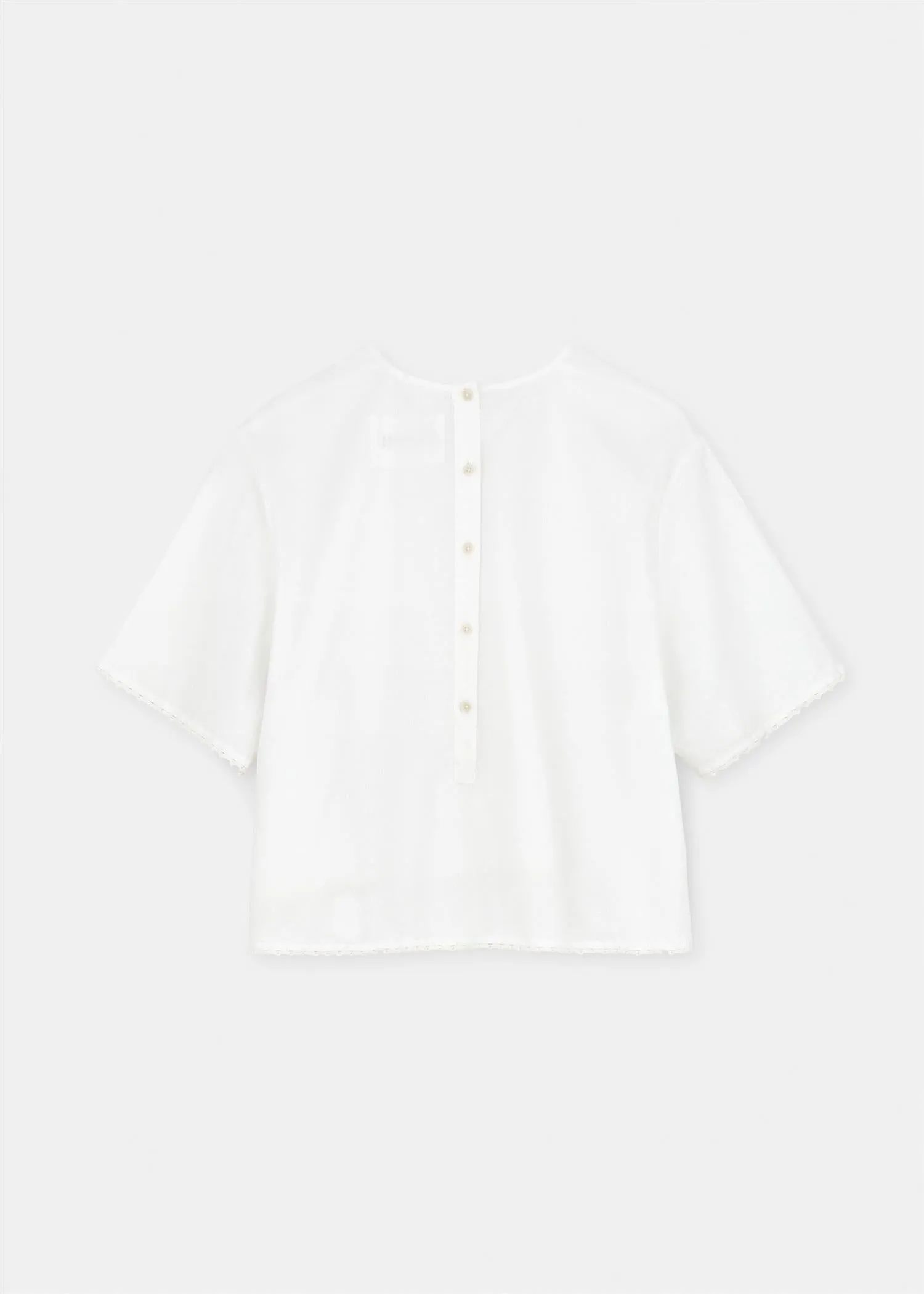 AIAYU - Myra Blouse Diamond - White