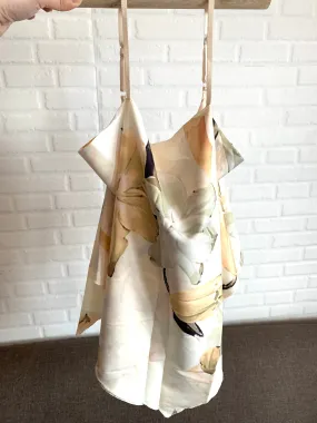 ALLEGRA 2-way Self-tie Scarf Top (Floral 2)