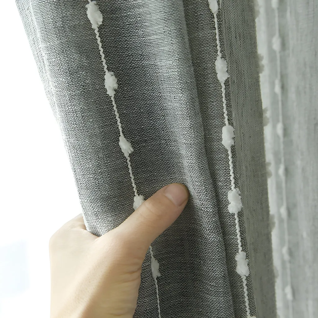 Angel Grommet Airy Gauze Sheer Custom Curtain