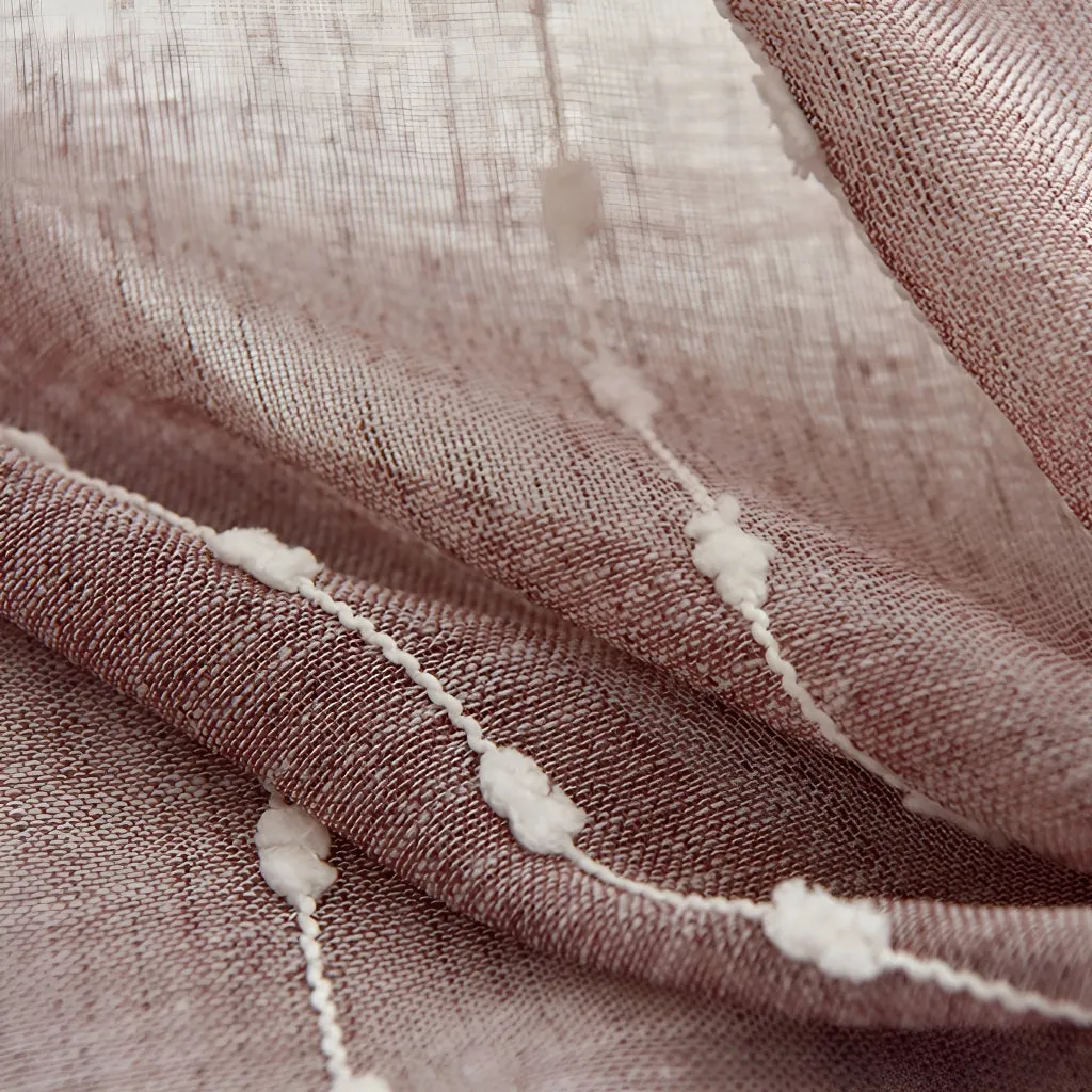 Angel Grommet Airy Gauze Sheer Custom Curtain