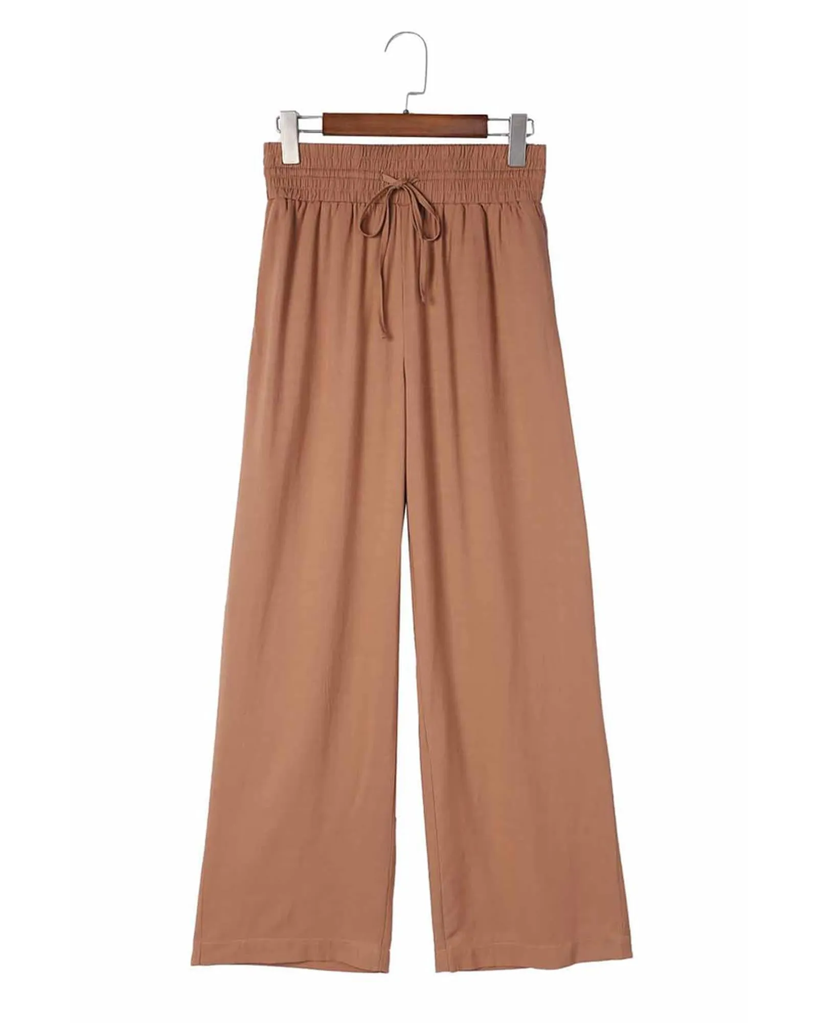 Azura Exchange Elastic Waist Casual Wide Leg Pants - XL