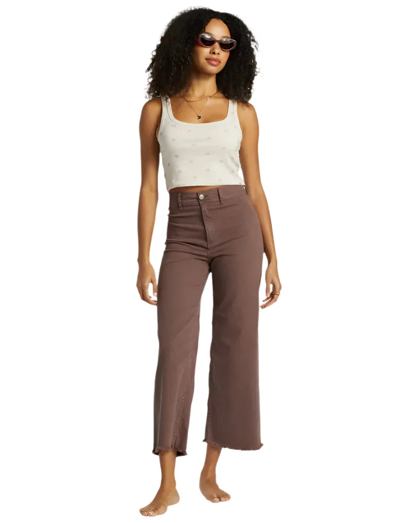 BILLABONG Women's Free Fall Twill Pant Kona