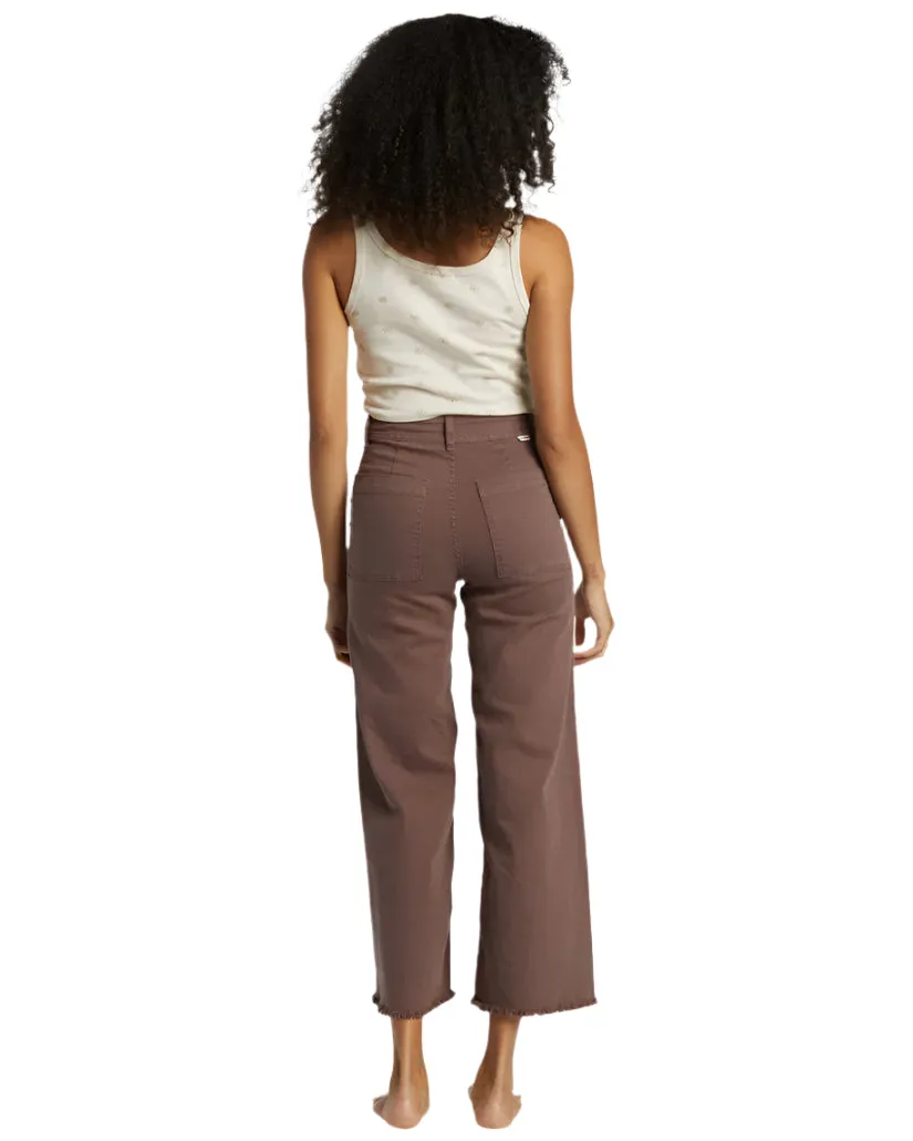 BILLABONG Women's Free Fall Twill Pant Kona