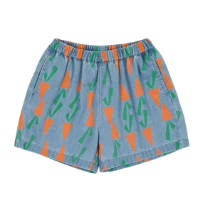 Carrot Denim Shorts by Jelly Mallow