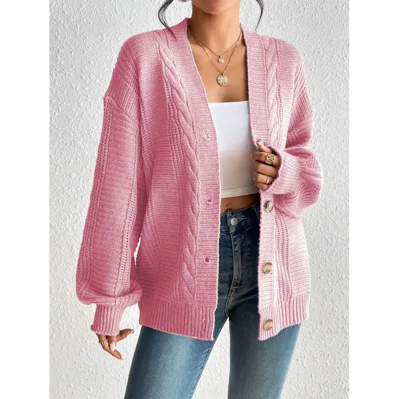 Casual Warm Knitwear Wool Sweater Cardigan for Women | Perfect for Casual Days