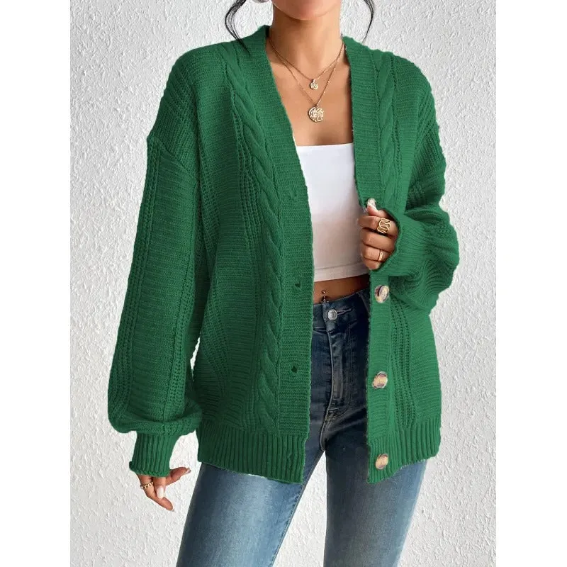 Casual Warm Knitwear Wool Sweater Cardigan for Women | Perfect for Casual Days