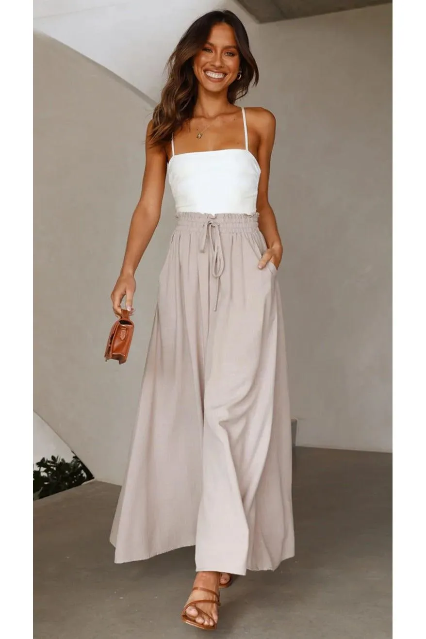 Casual Wide-Leg loose summer pants
