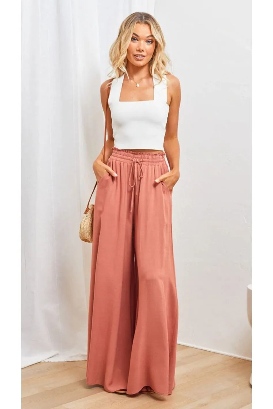Casual Wide-Leg loose summer pants