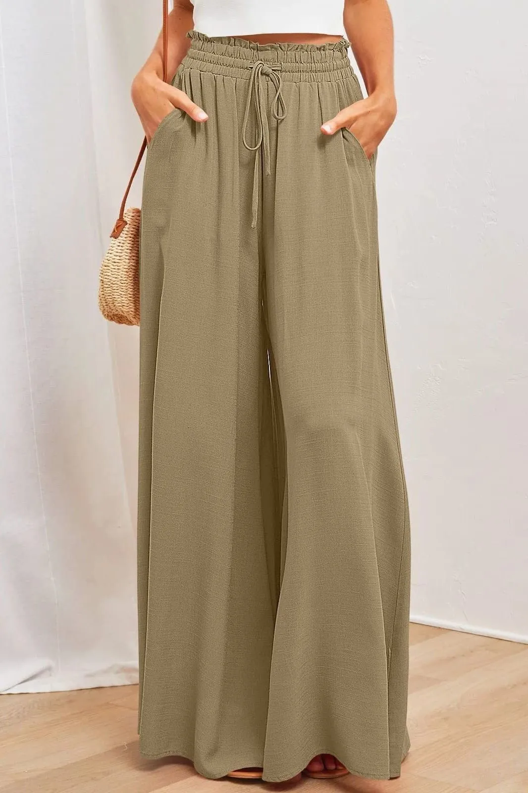 Casual Wide-Leg loose summer pants