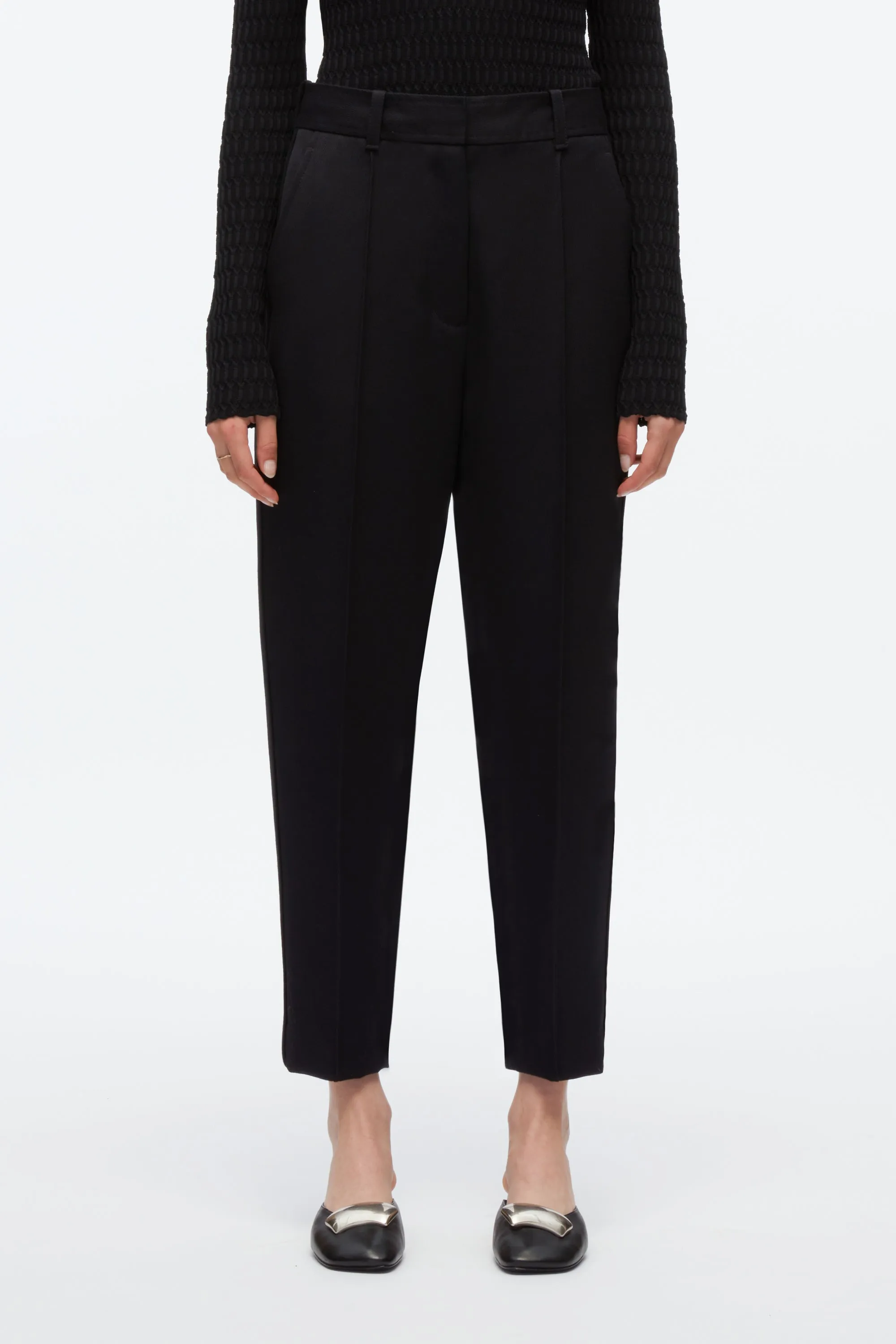 Cavalry Twill Carrot Trousers