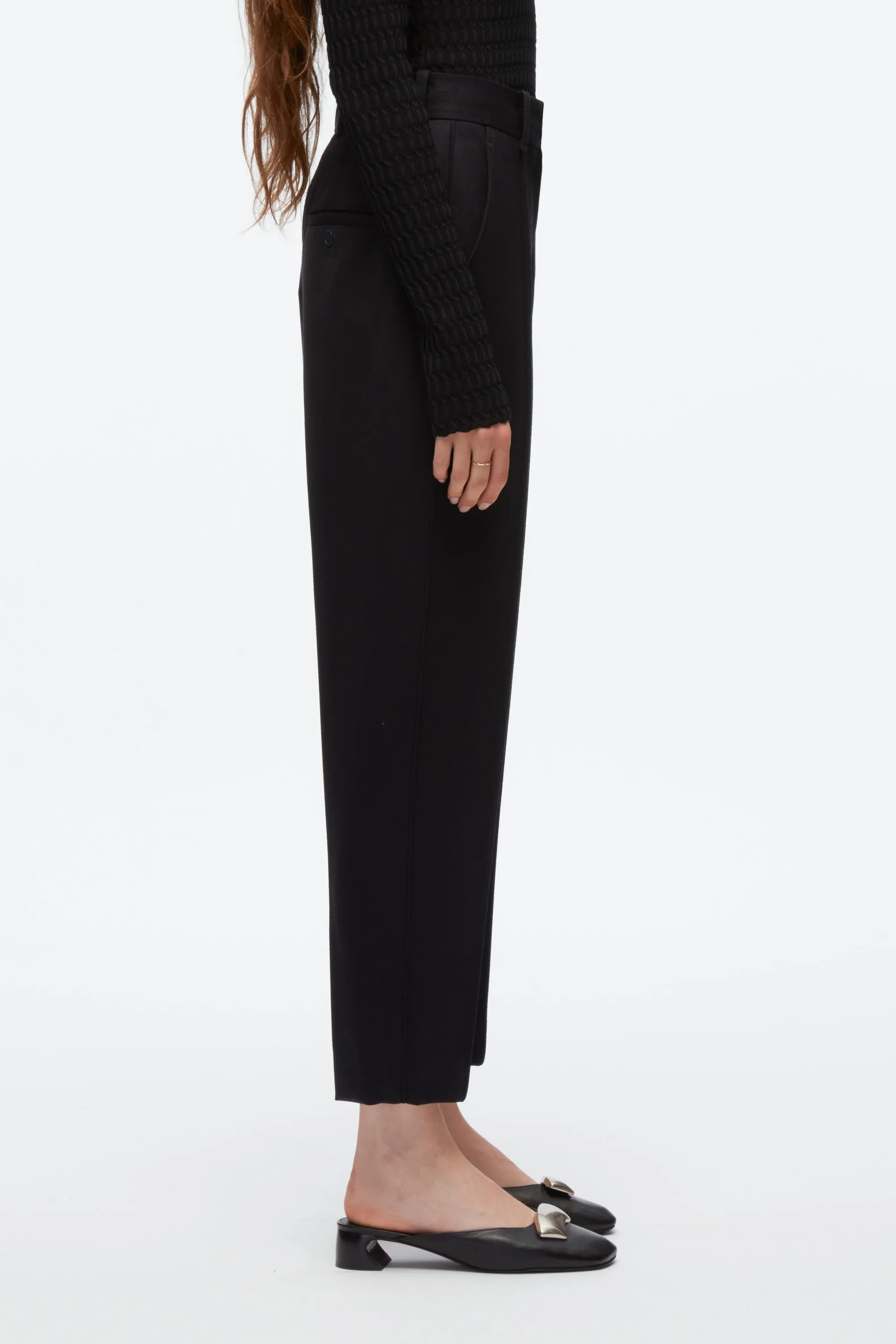Cavalry Twill Carrot Trousers