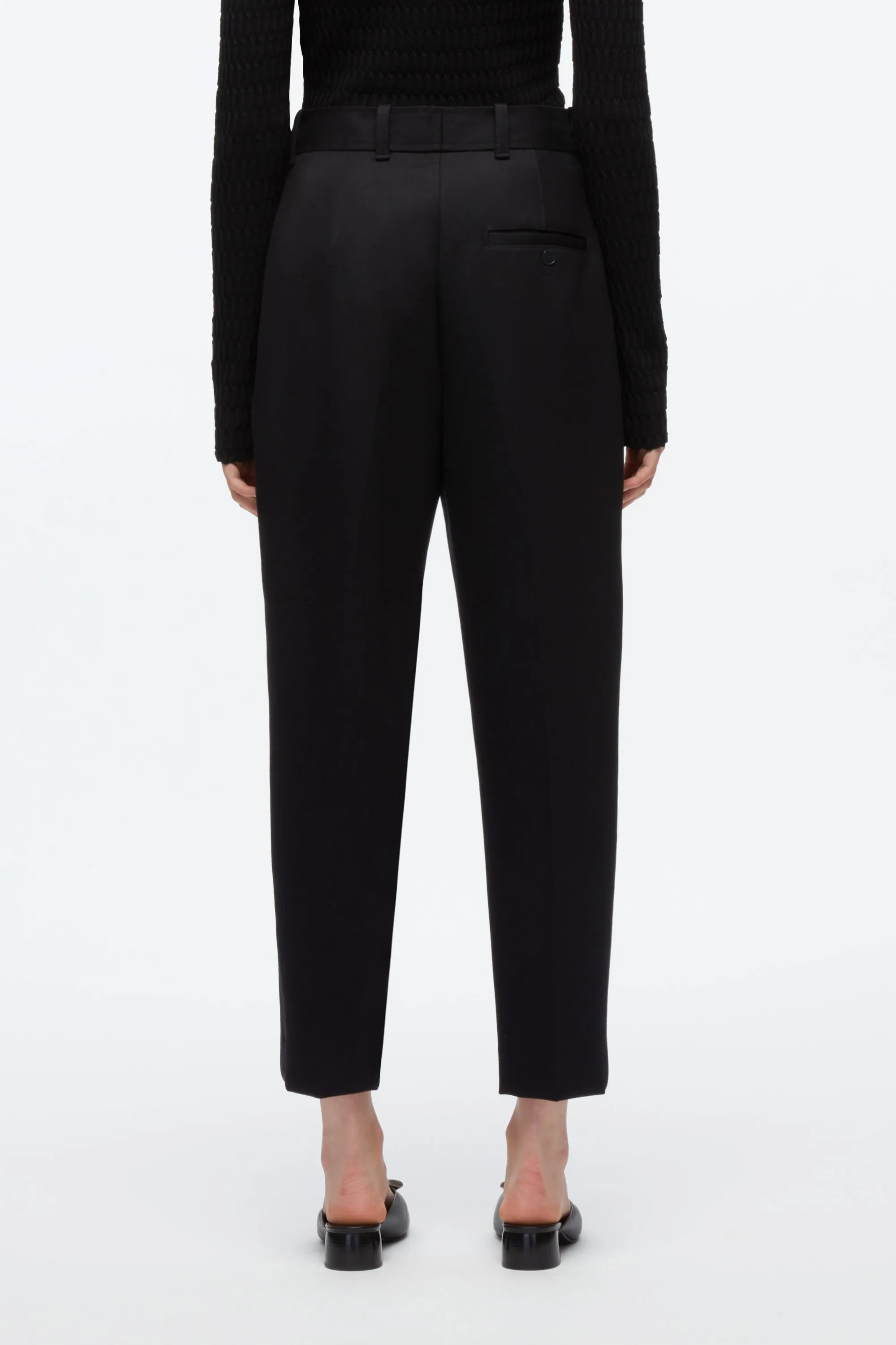 Cavalry Twill Carrot Trousers