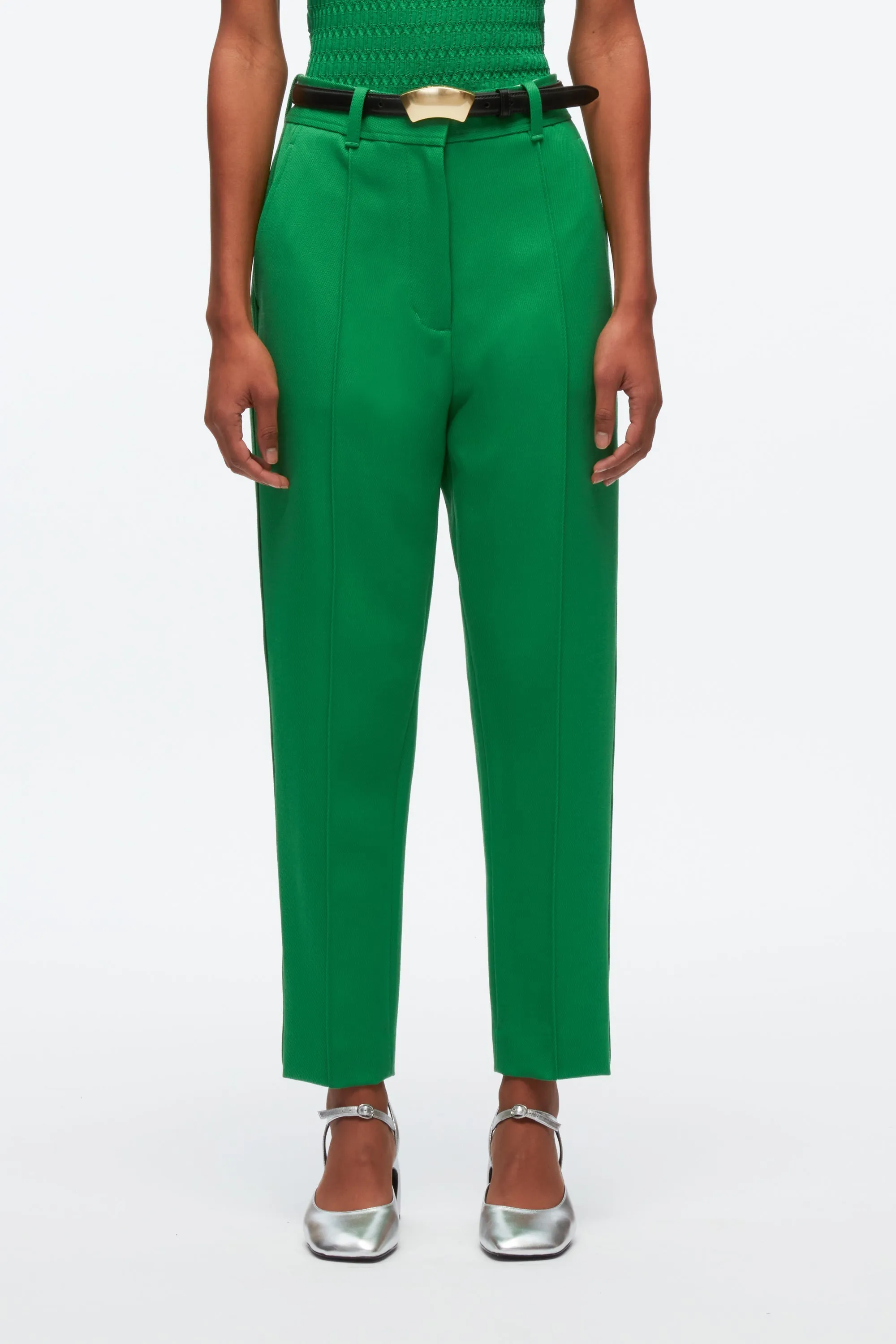 Cavalry Twill Carrot Trousers