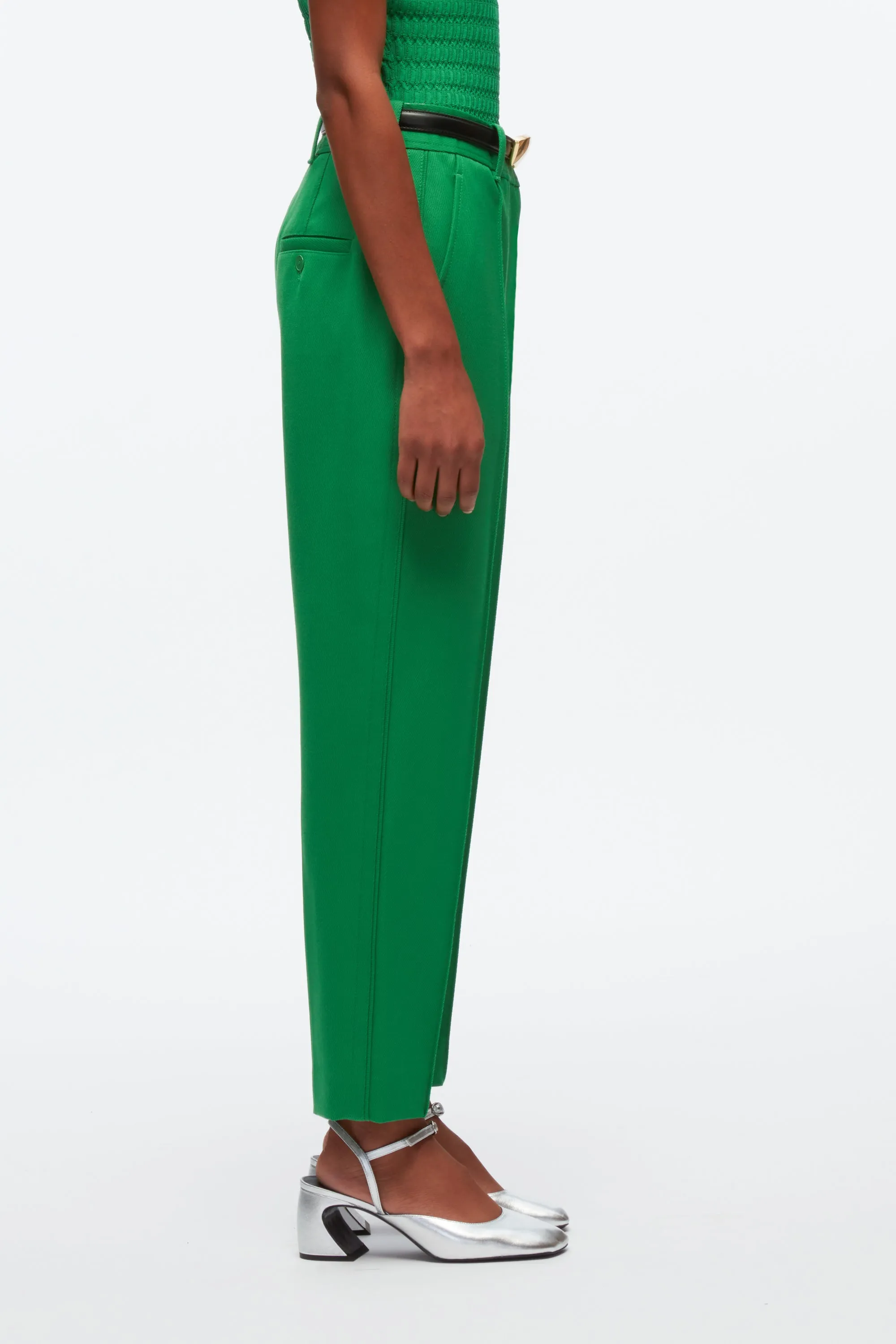 Cavalry Twill Carrot Trousers