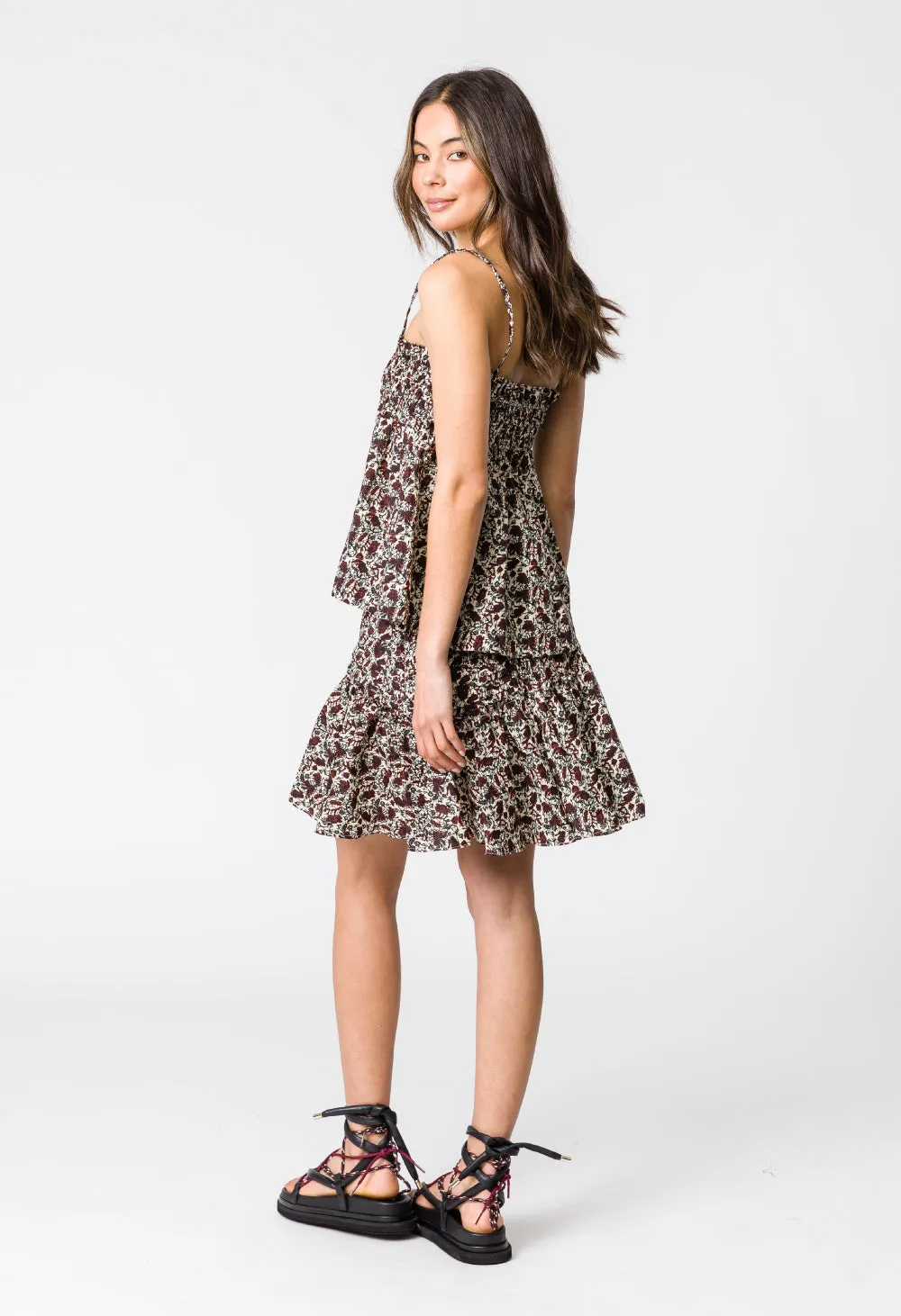CHRISTY CAMI - HOLIDAY FLORAL IVORY