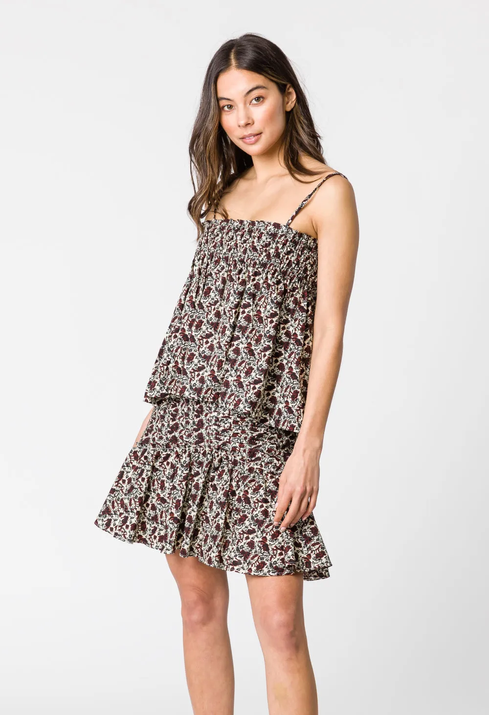 CHRISTY CAMI - HOLIDAY FLORAL IVORY