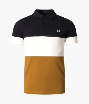 Colour Block  Polo Shirt