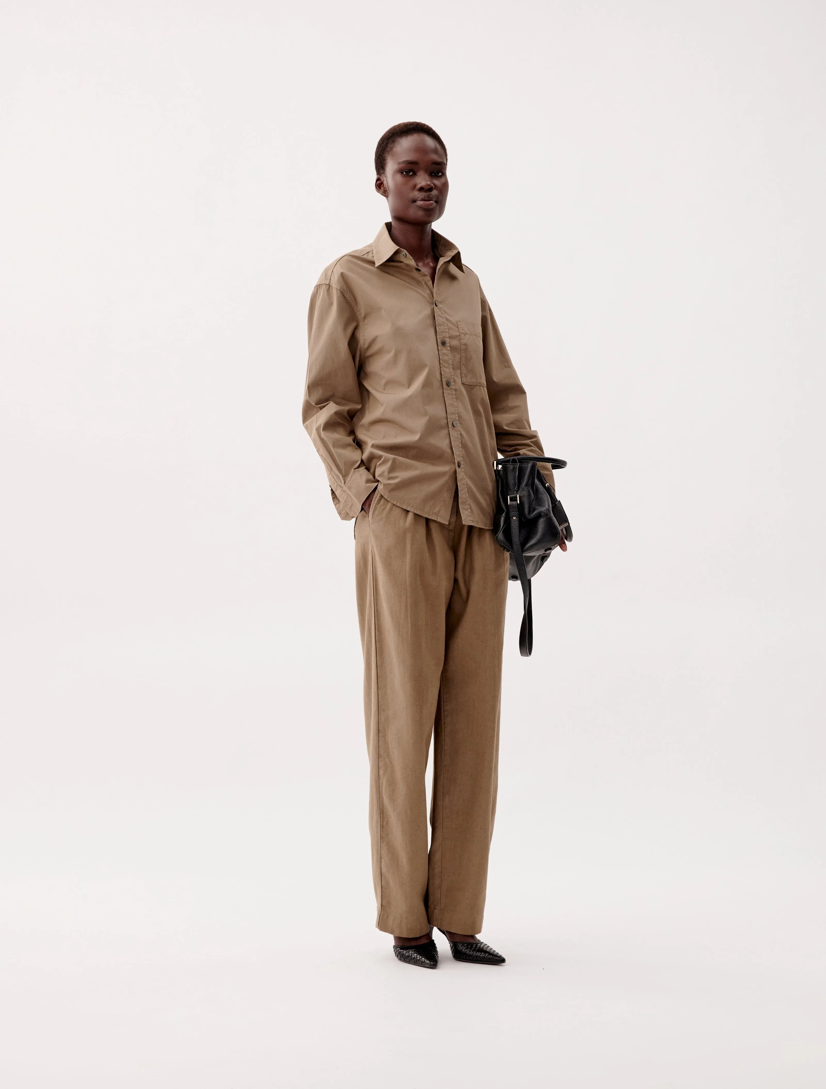 Como Shirt in Pine Bark