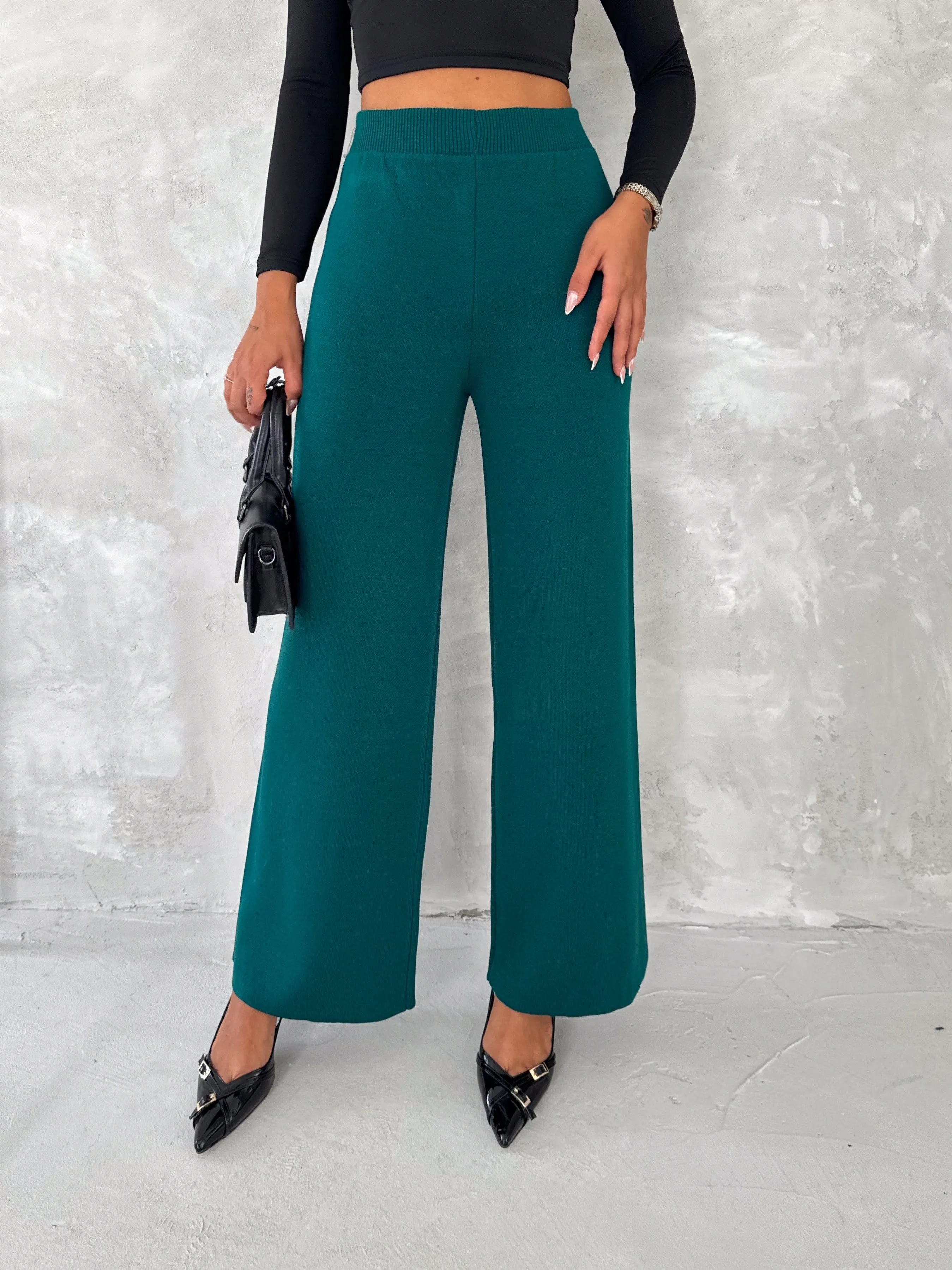 DANNIE SWEATER PANT - GREEN