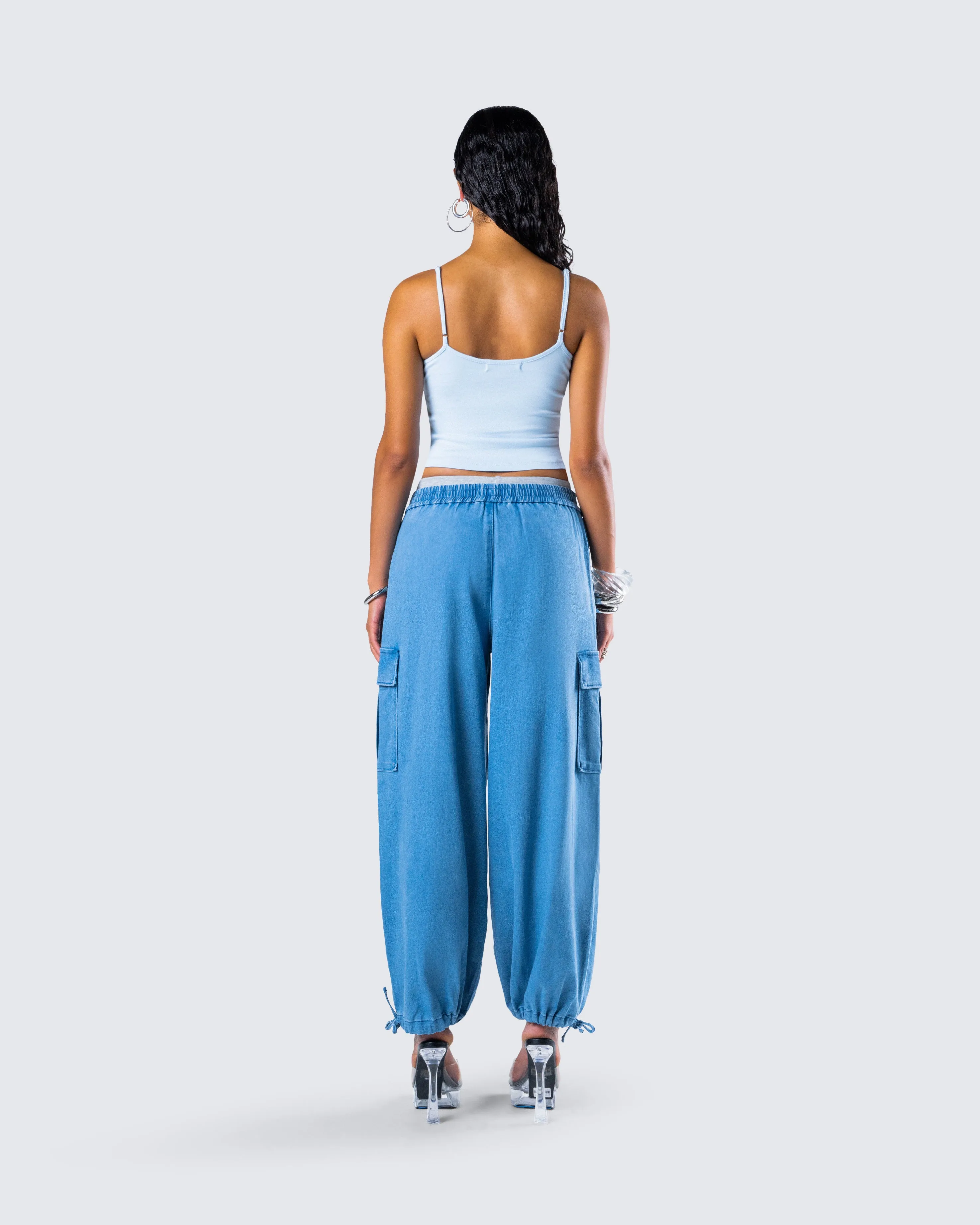 Darby Blue Denim Set