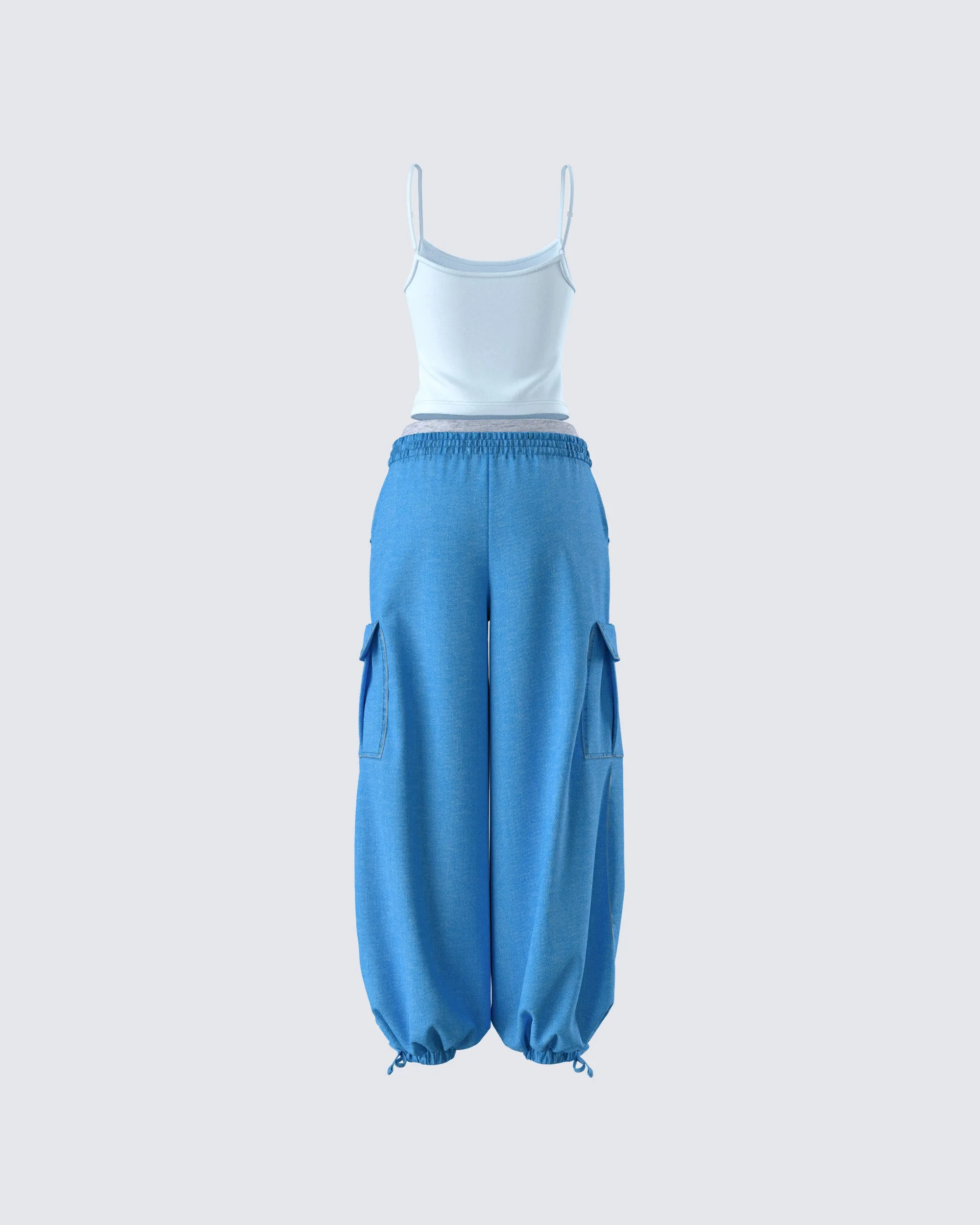 Darby Blue Denim Set