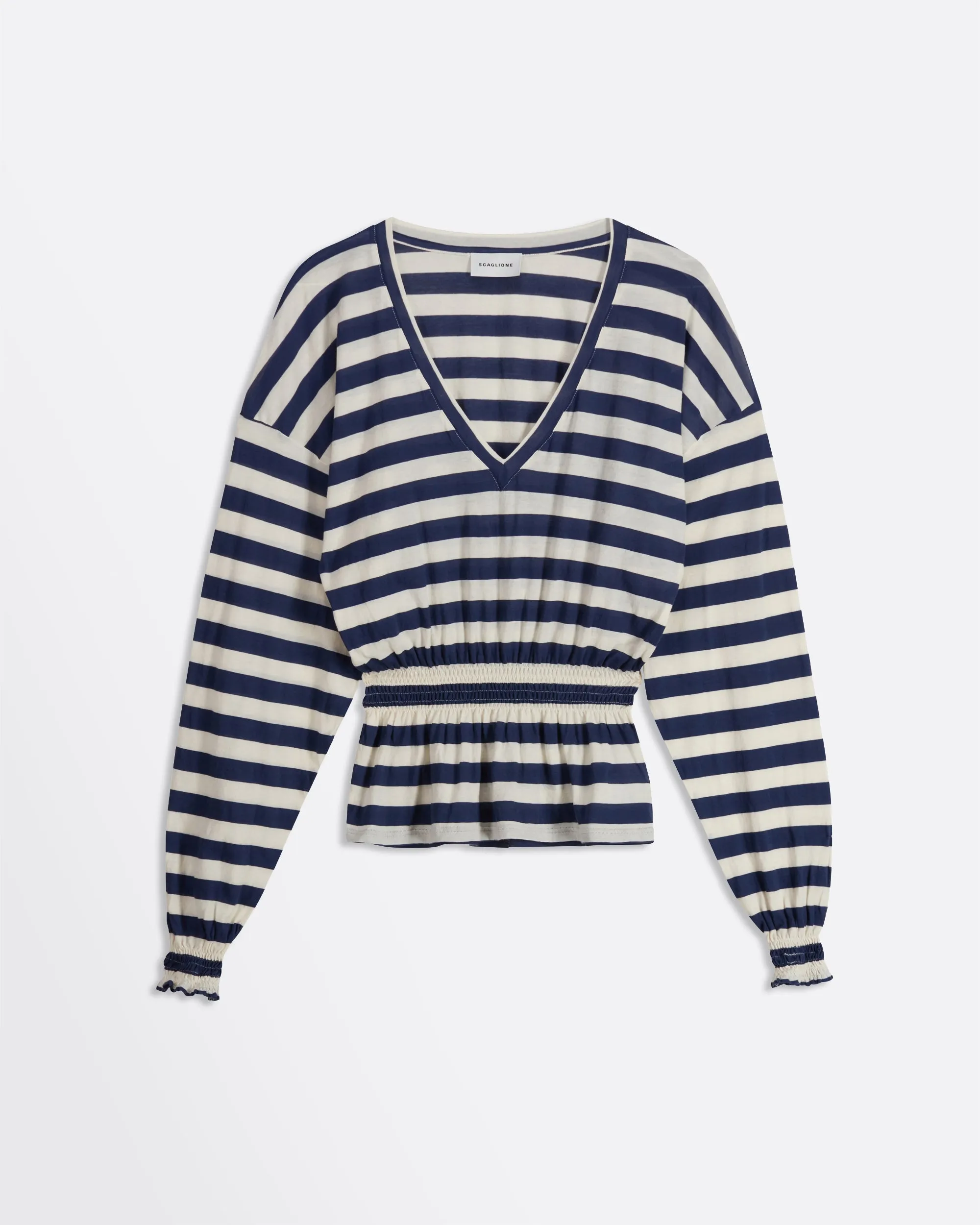 DIJ216 BLOUSE SUPERLIGHT STRIPED JERSEY