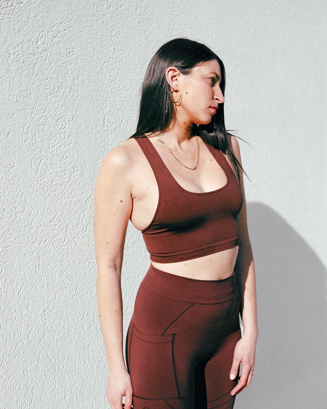 ELATED Bra Top | Maroon