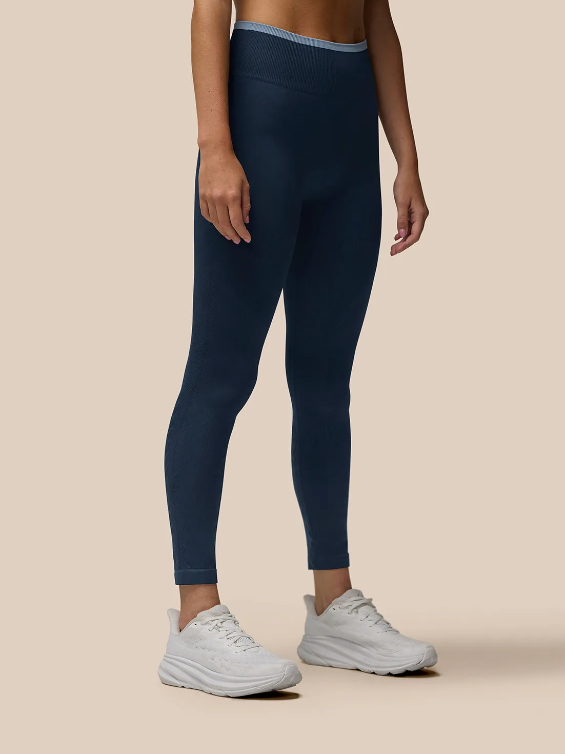 Flow Training Leggings - Midnight Navy