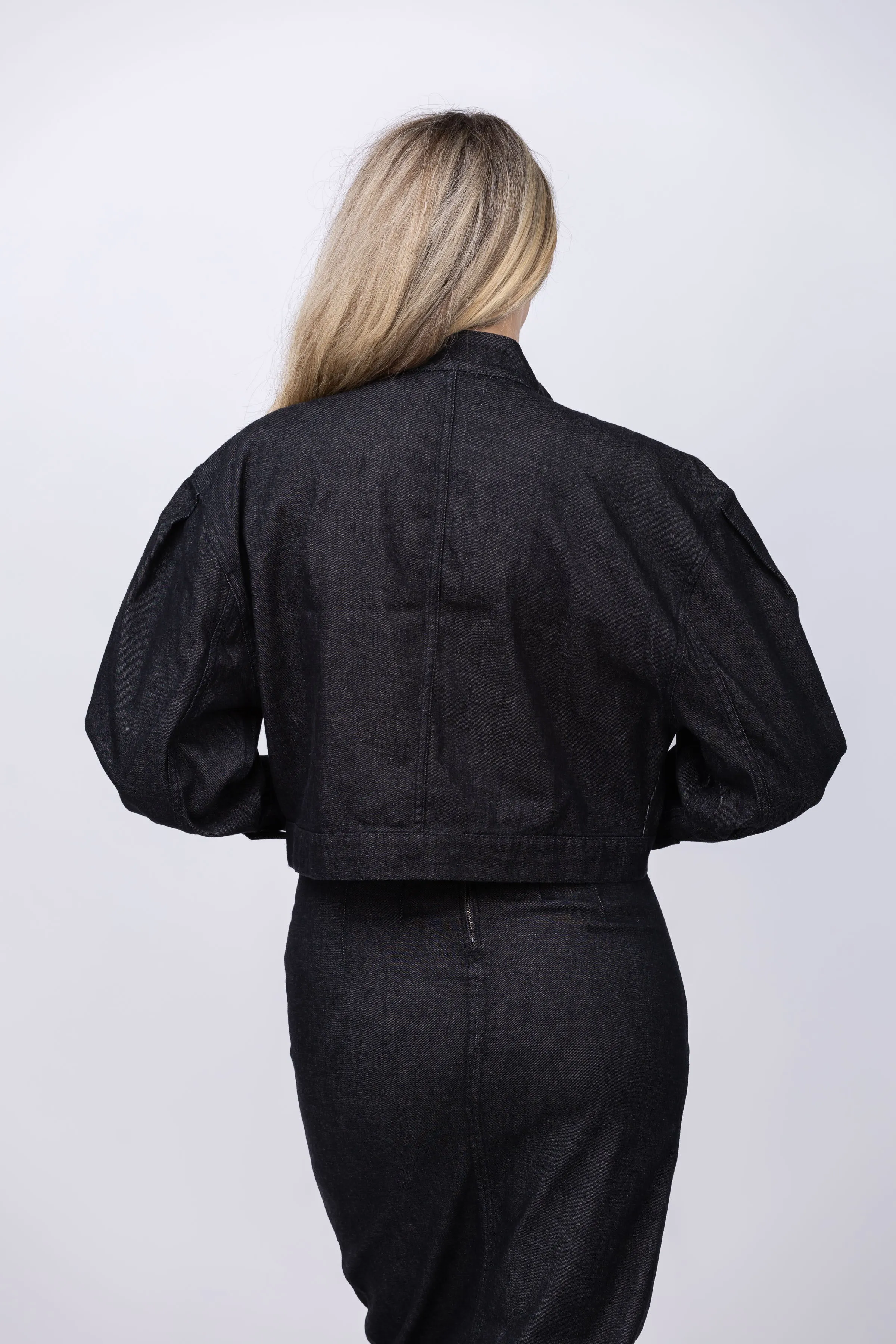 IRO Hannama Denim Jacket in Dark Indigo
