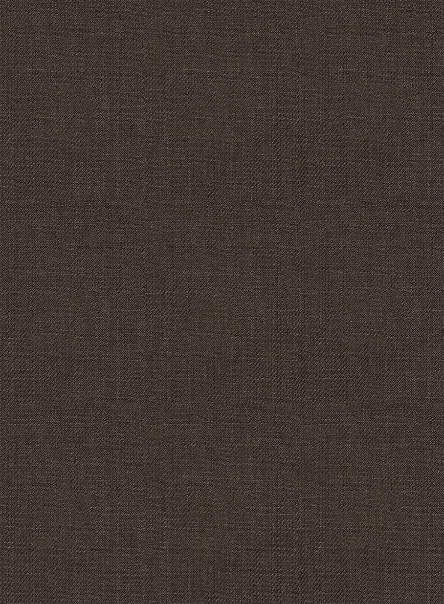 Italian Prato Brown Linen Suit