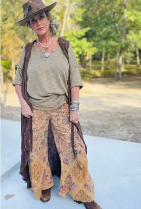 JADED GYPSY FEELING HIPPIE PANTS Pants