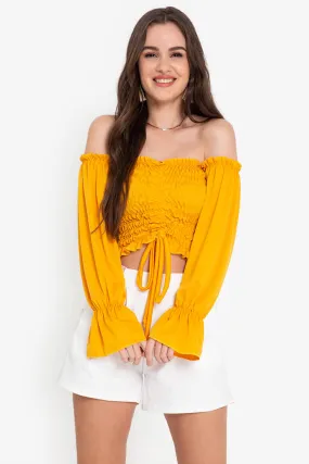 Jane Smocked 2-Way Top