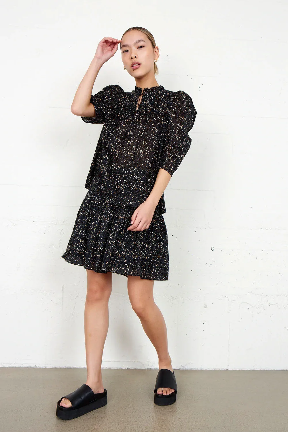 Jodis Mini Skirt - Black