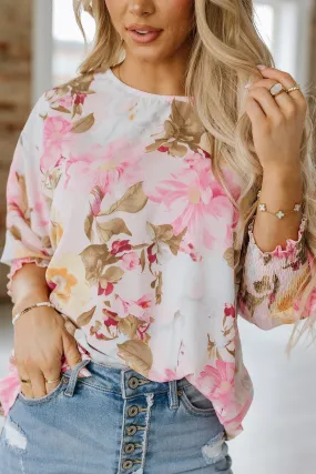 Katy Loose Fit Floral Blouse | DROPSHIP