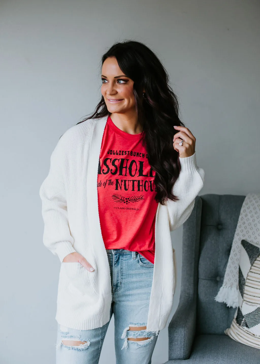 Lailyn Ribbed Knit Cardigan FINAL SALE