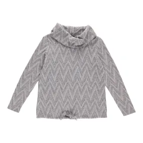 lily morgan Women's Cowl Neck Printed Top