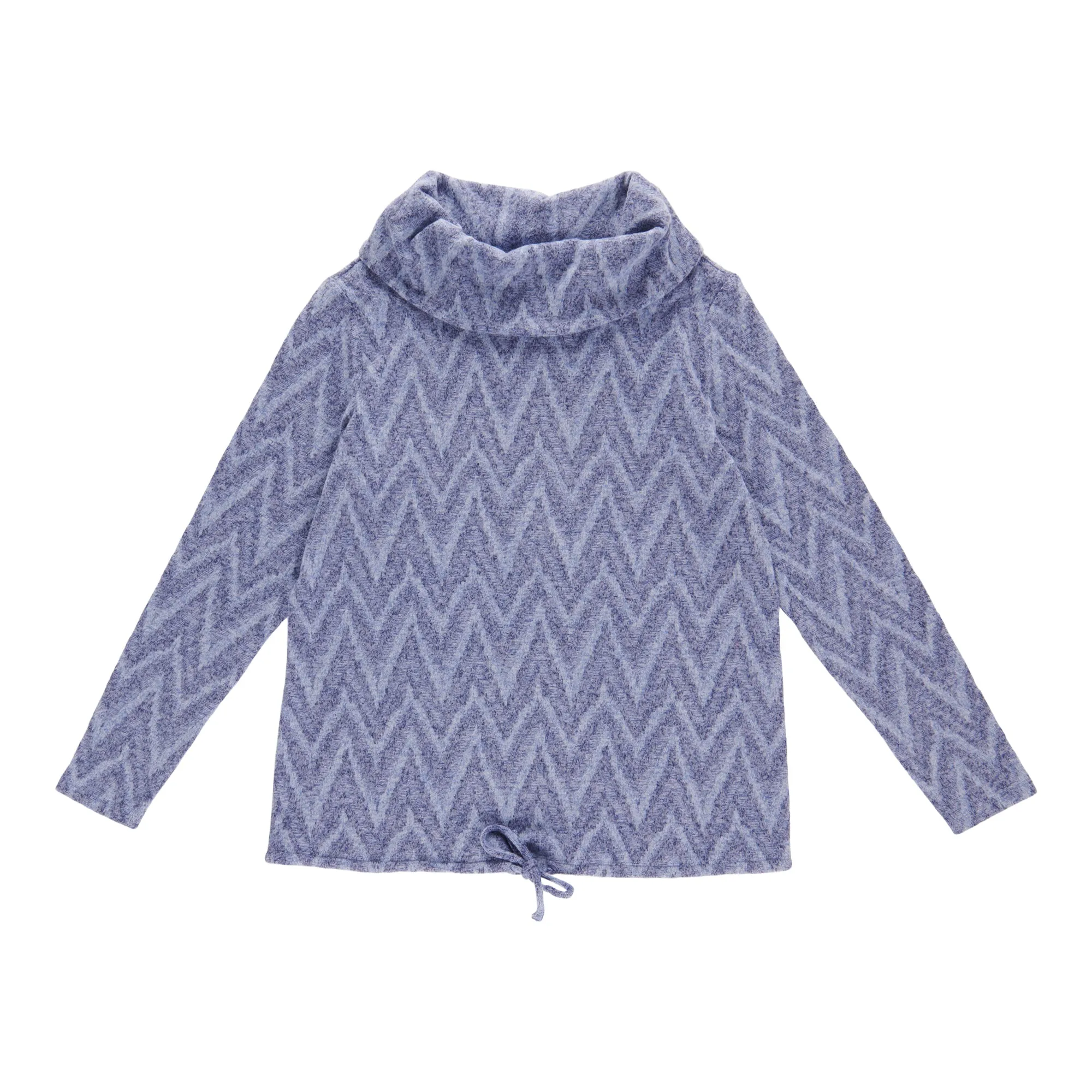 lily morgan Women's Cowl Neck Printed Top