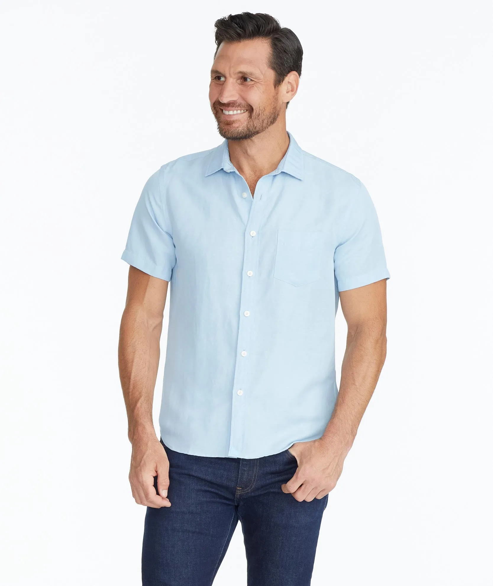 Linen Hewitt Shirt With TENCEL - FINAL SALE
