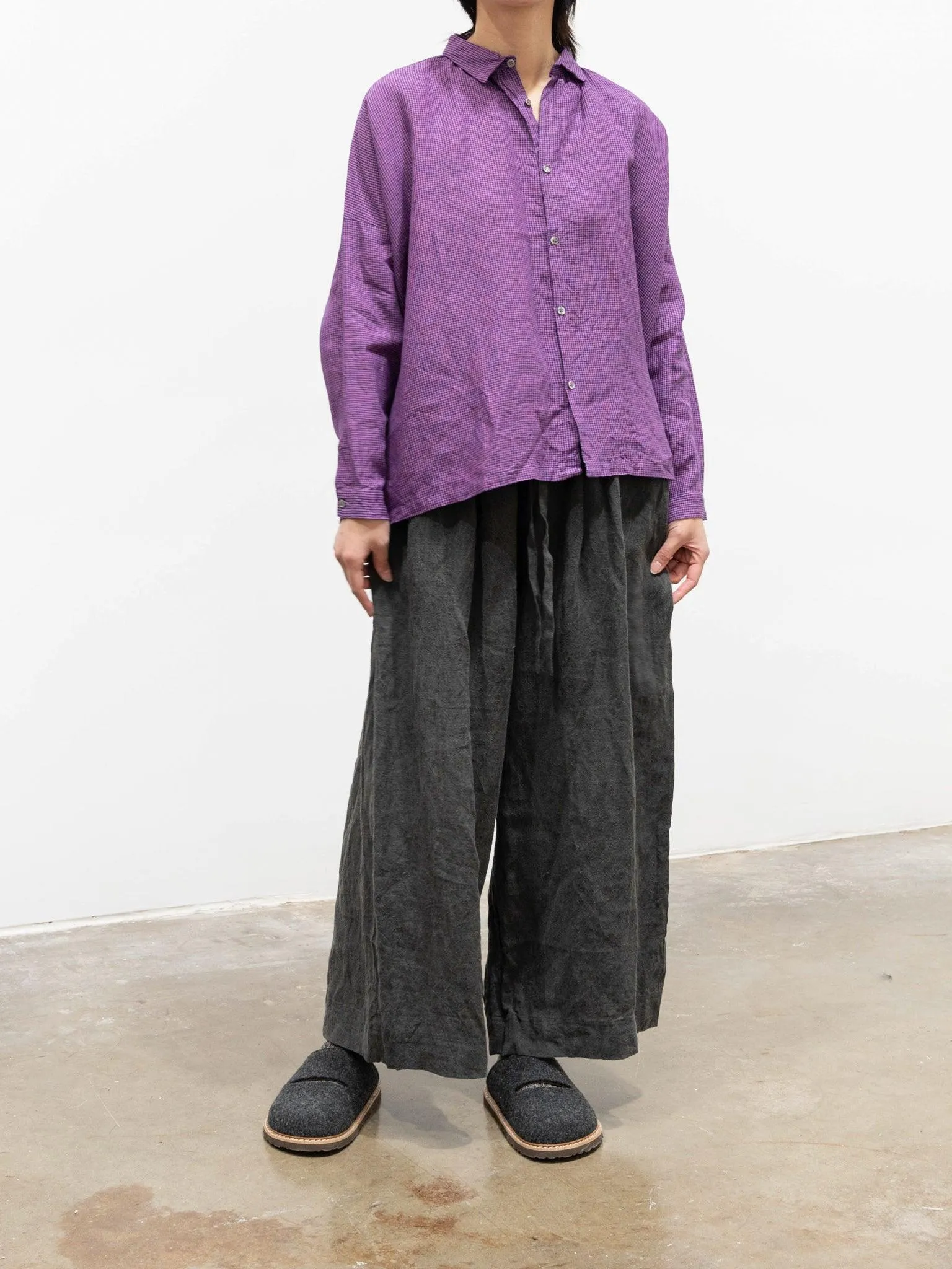 Linen Pants - SUMI Dark
