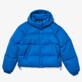 Live Detachable Hood Short Quilted Rain Jacket - Bf7058