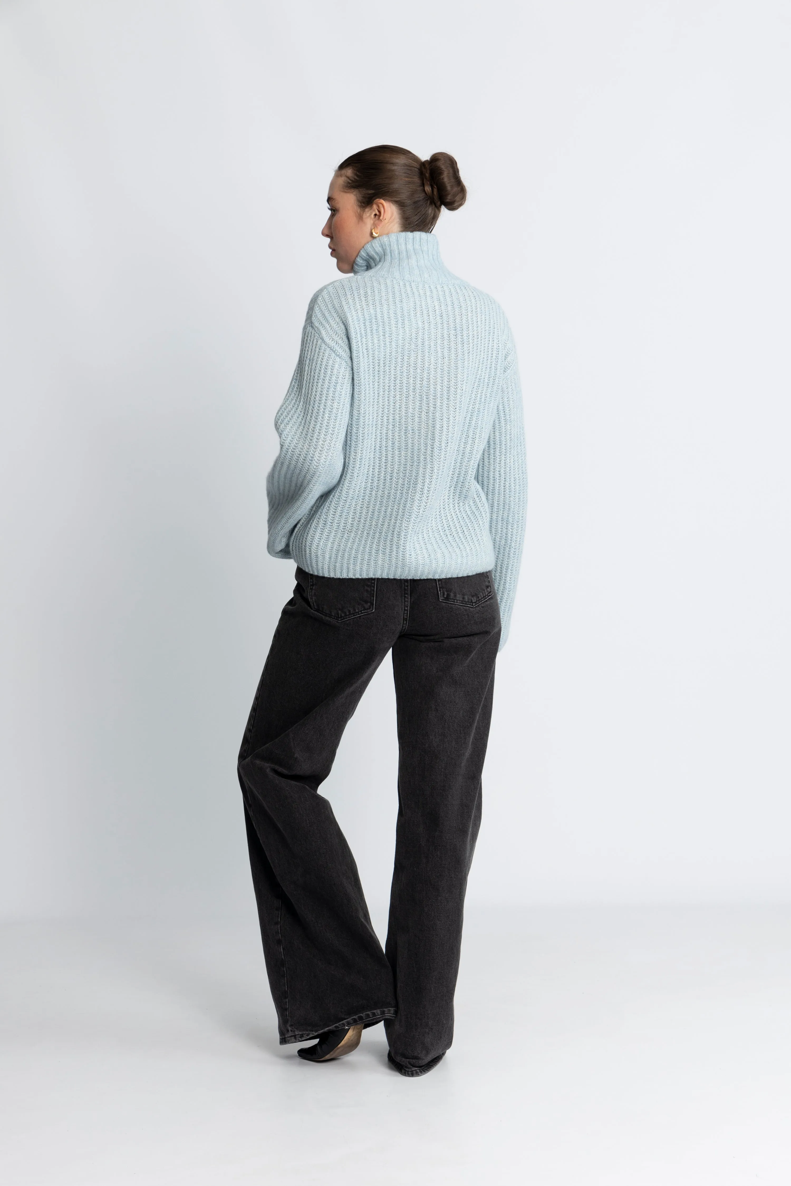 Majken Cardigan - Light Blue