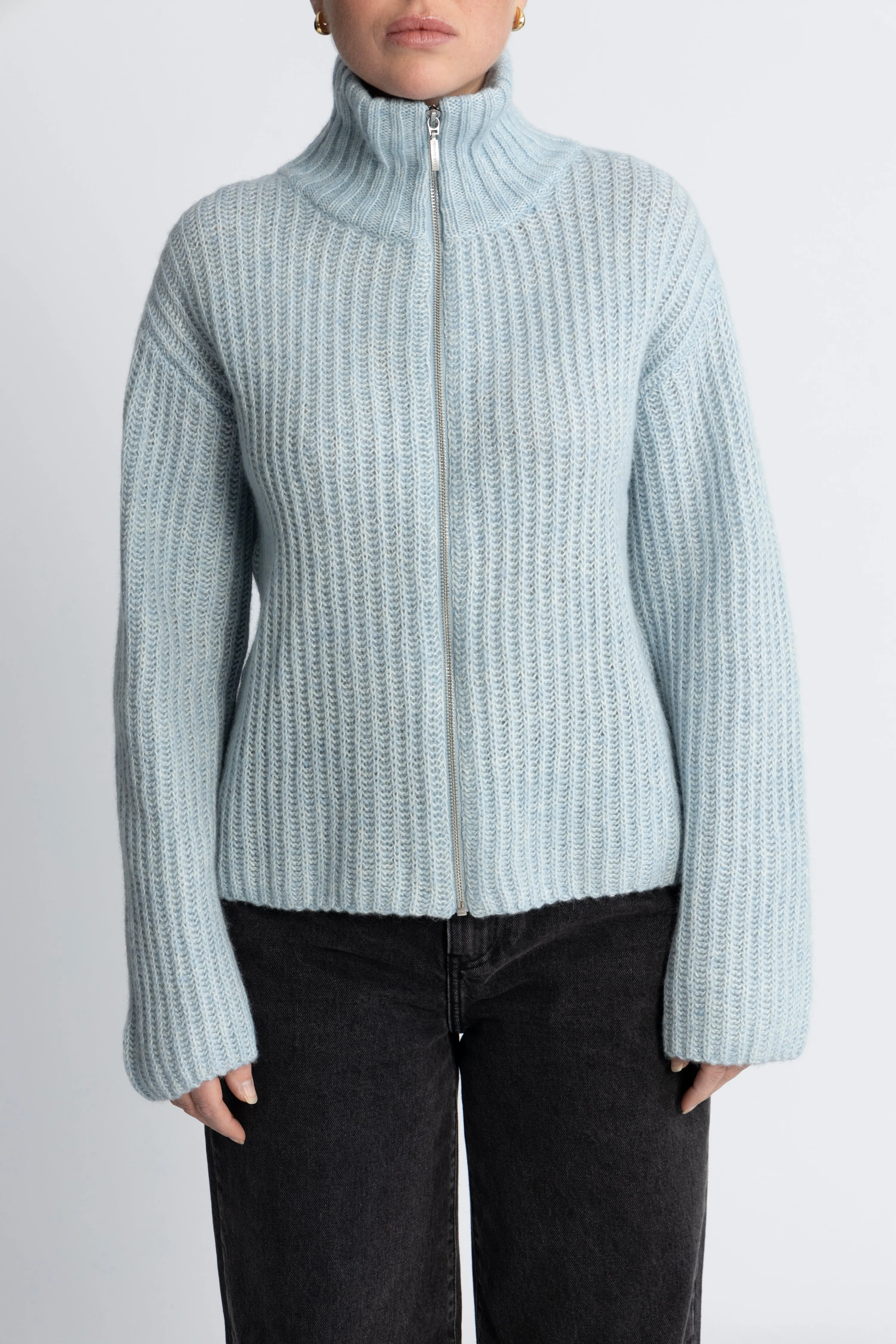 Majken Cardigan - Light Blue