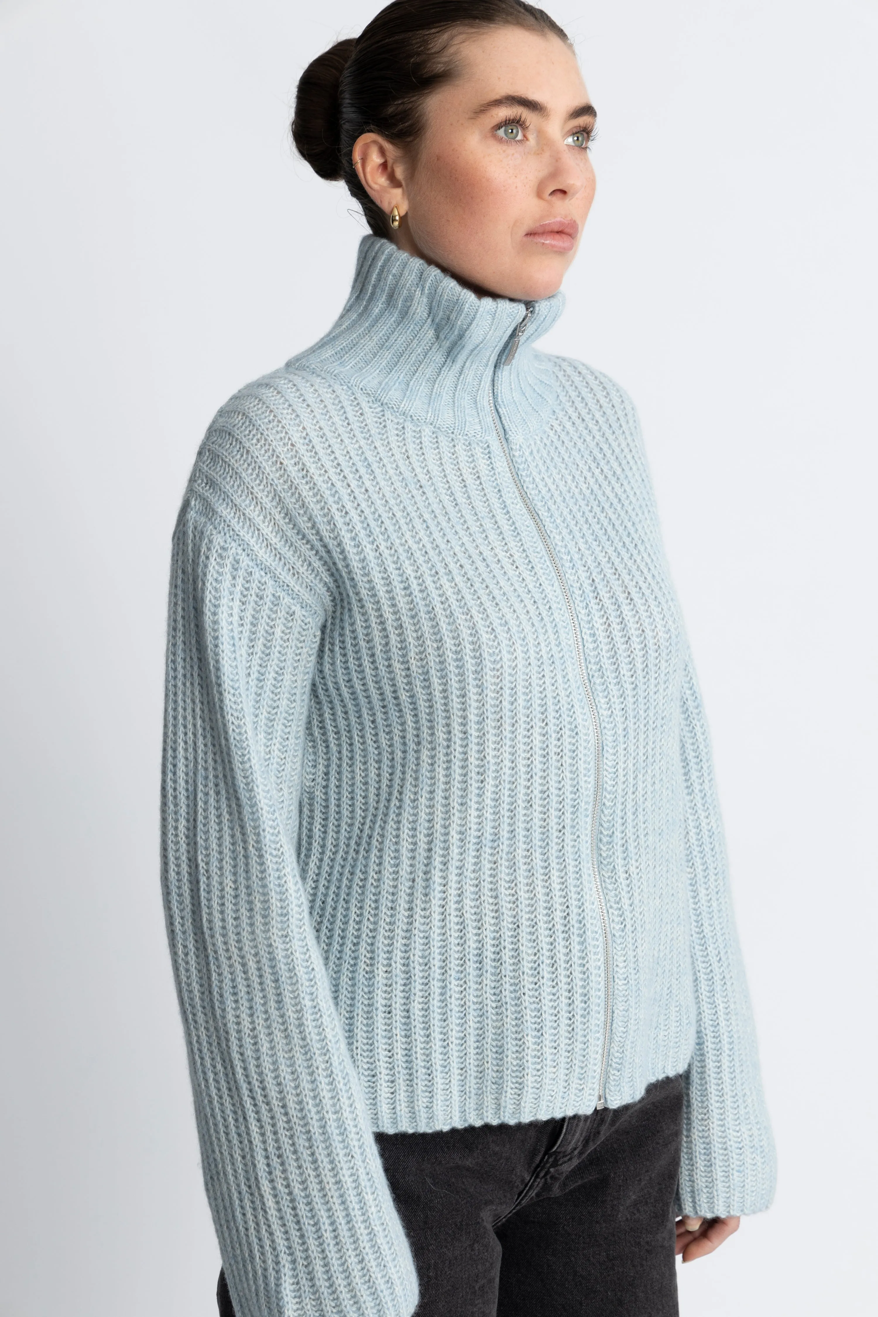 Majken Cardigan - Light Blue