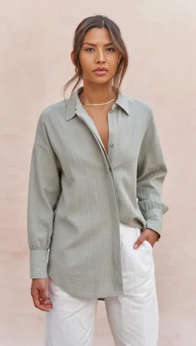 MASHA SHIRT - SAGE