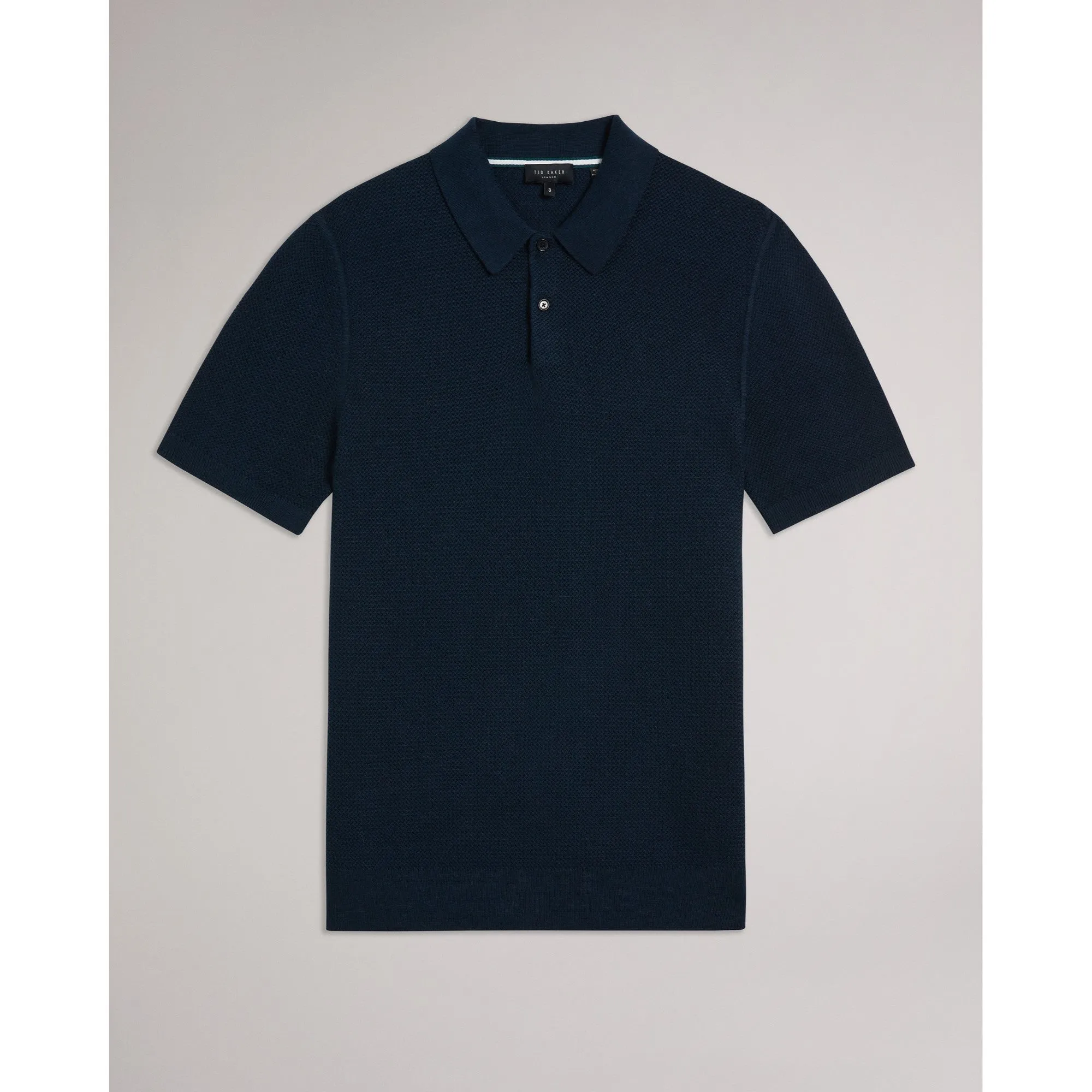 Men Mmk-Imago-Ss Regular Knitted Polo - Navy