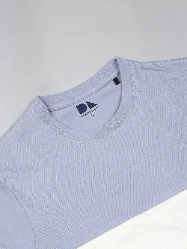 Men's Colourblocked Pure Cotton T-shirt