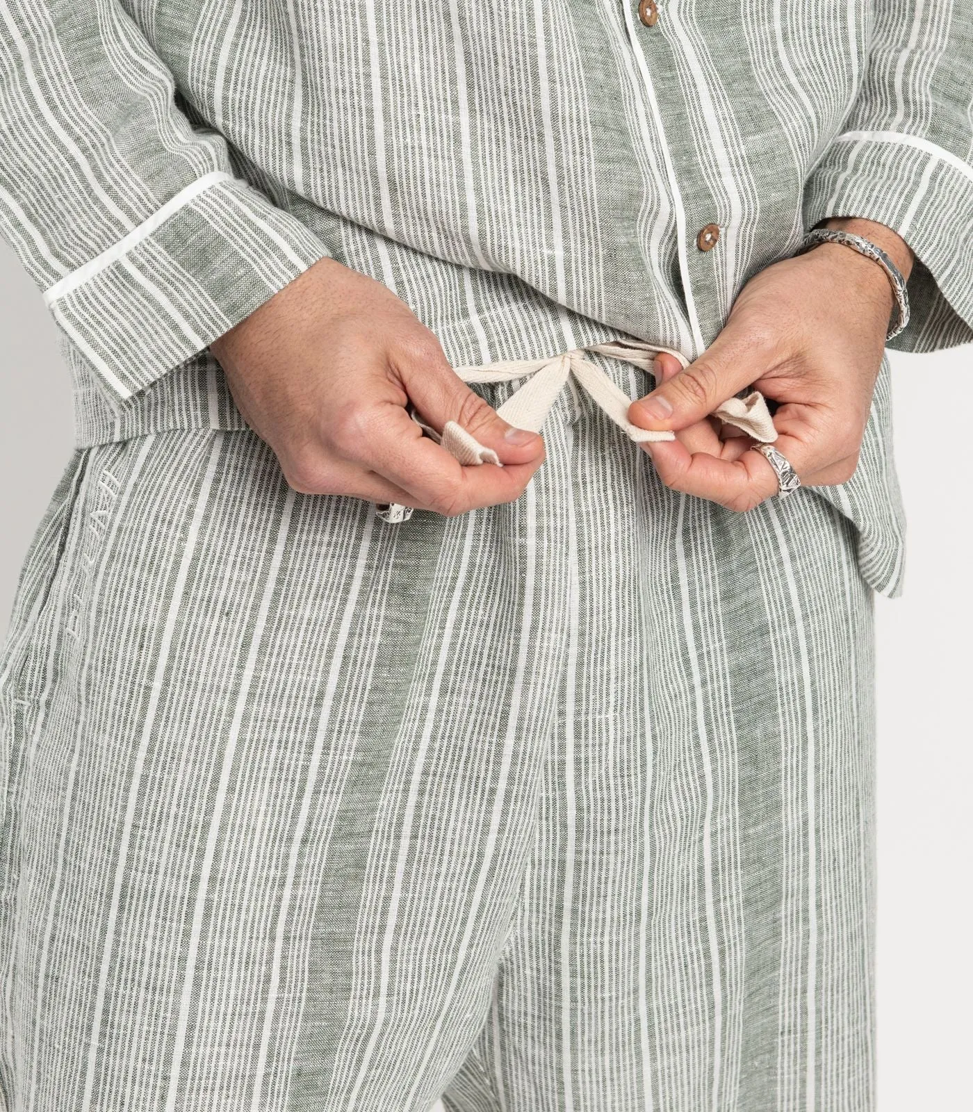 Men's Linen PJ Set